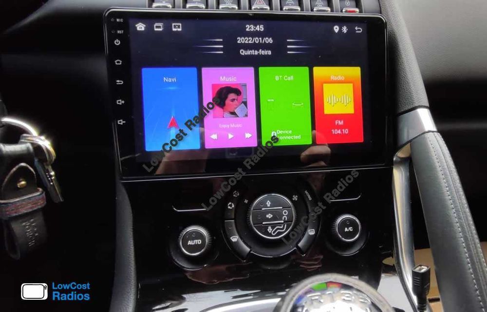 Auto Rádio PEUGEOT 3008/5008 | GPS ANDROID 10 BT USB APPS WIFI - 9''