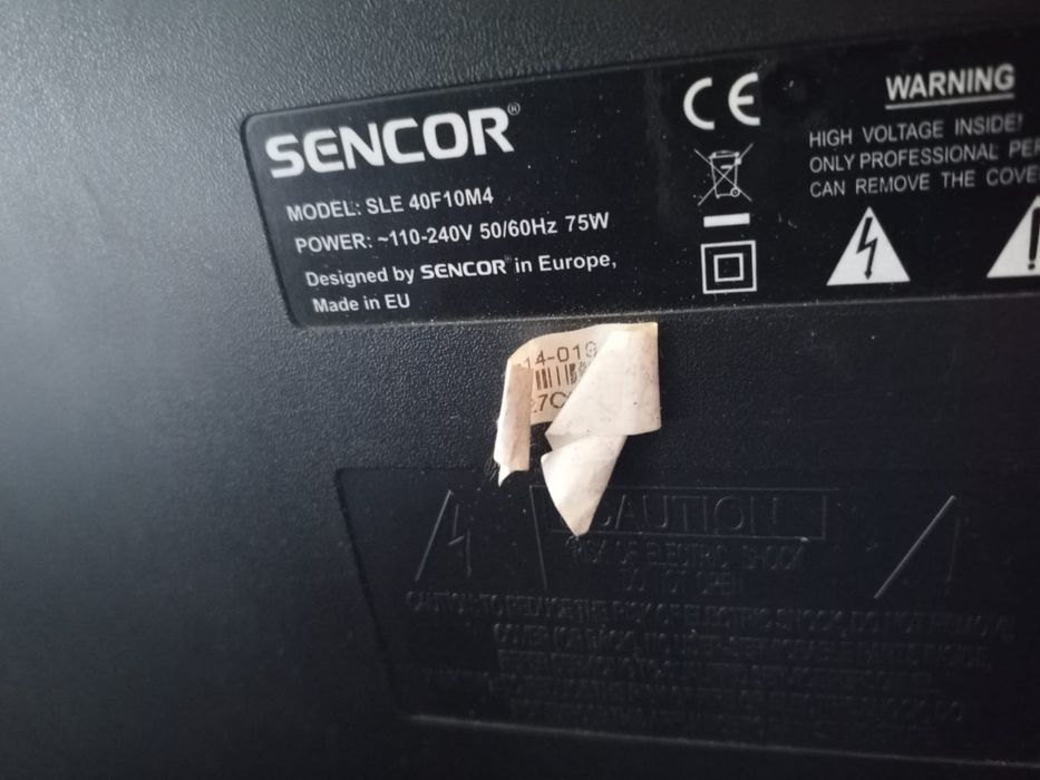 Telewizor Sencor LED 40 cali