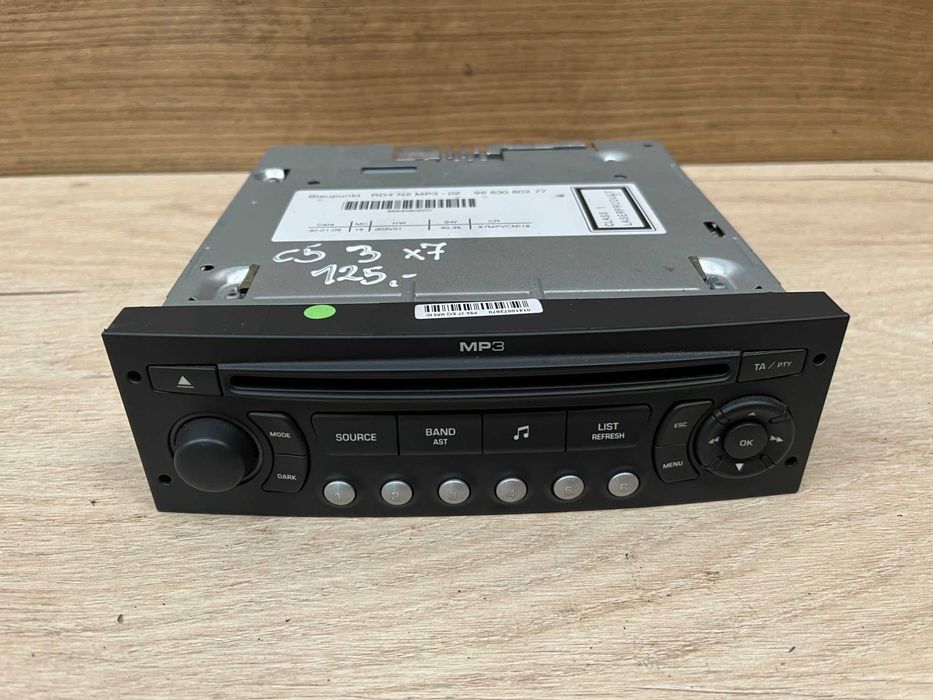 Radio Citroen C5 X7 Peugoet 3008/5008