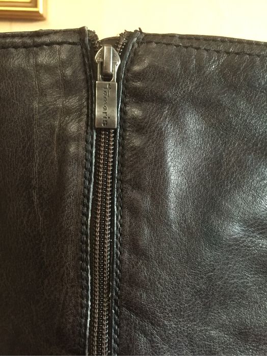 Жіночі чоботи з натуральноі шкіри