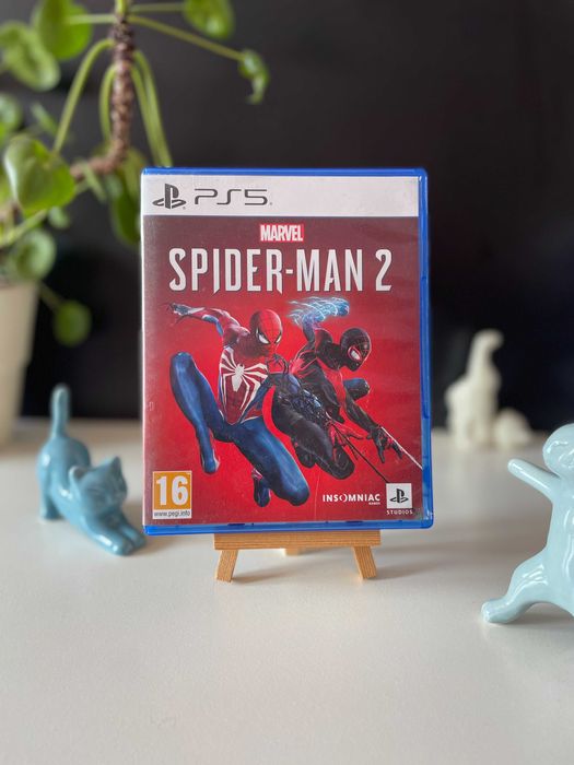 Gra na PS 5 Spiderman 2 + Gra na PS 4 Wiedza To Potęga