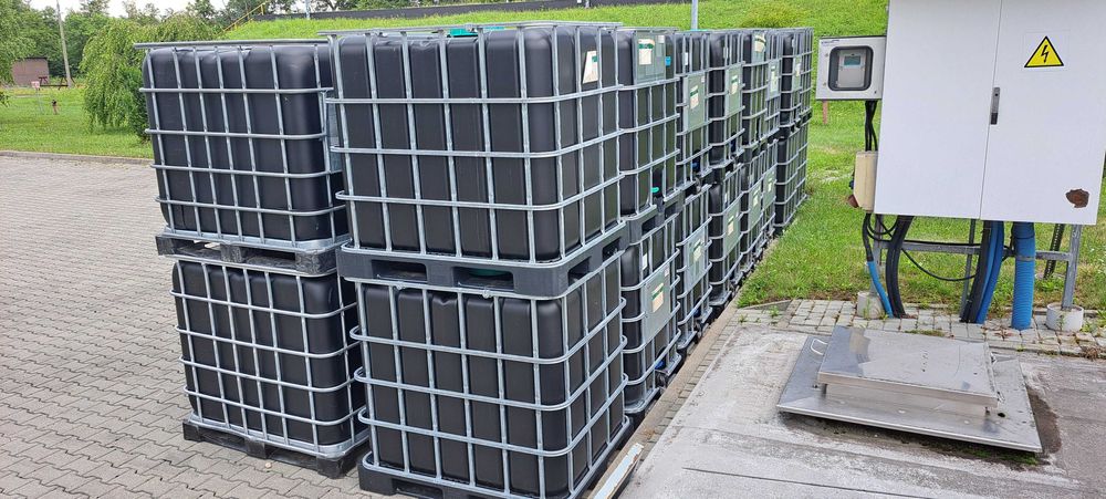 Zbiornik MAUSER, IBC, paletopojemnik 1000 litrów na deszczówkę