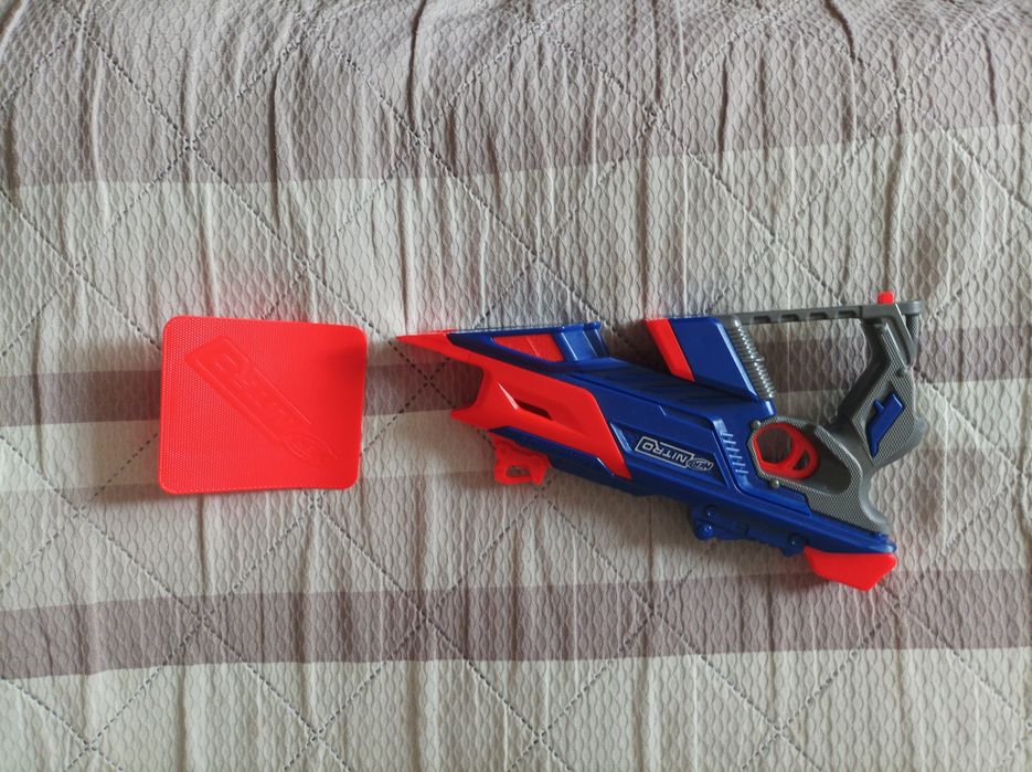 Бластер для запуску машинок Nerf Nitro LongShot Smash (з машинками та трампліном)