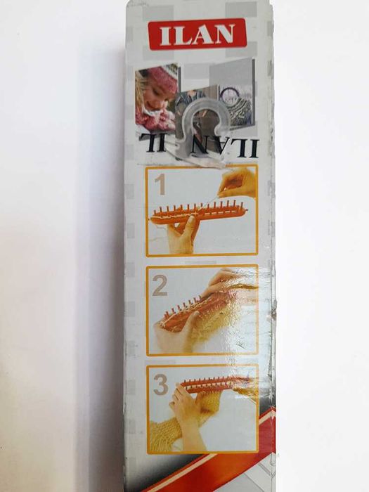 Rectangular Knitting Loom 24.5 cm Red New64584570844033123