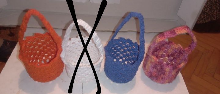 Mały koszyczek wielkanocny