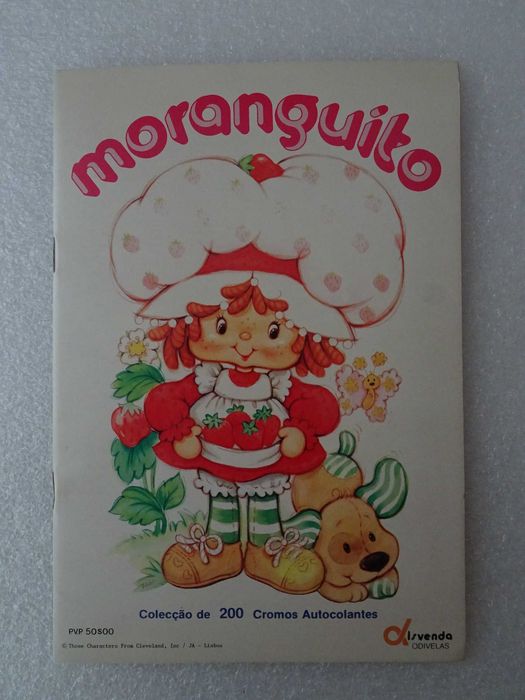 Caderneta de cromos Moranguito - Disvenda - faltam 87 cromos