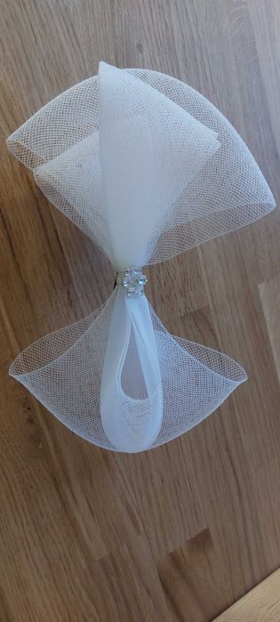Fascynator kokarda pinup weddinghat glamour fascynator chic woalka