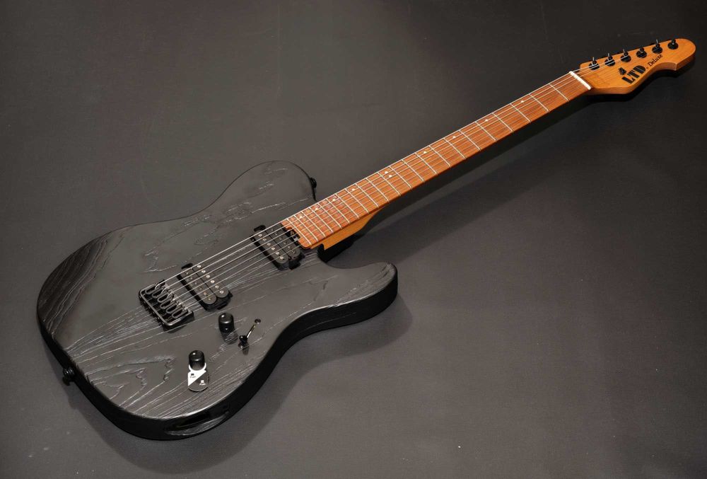 Gitara LTD TE-1000 Black Blast tele jesion