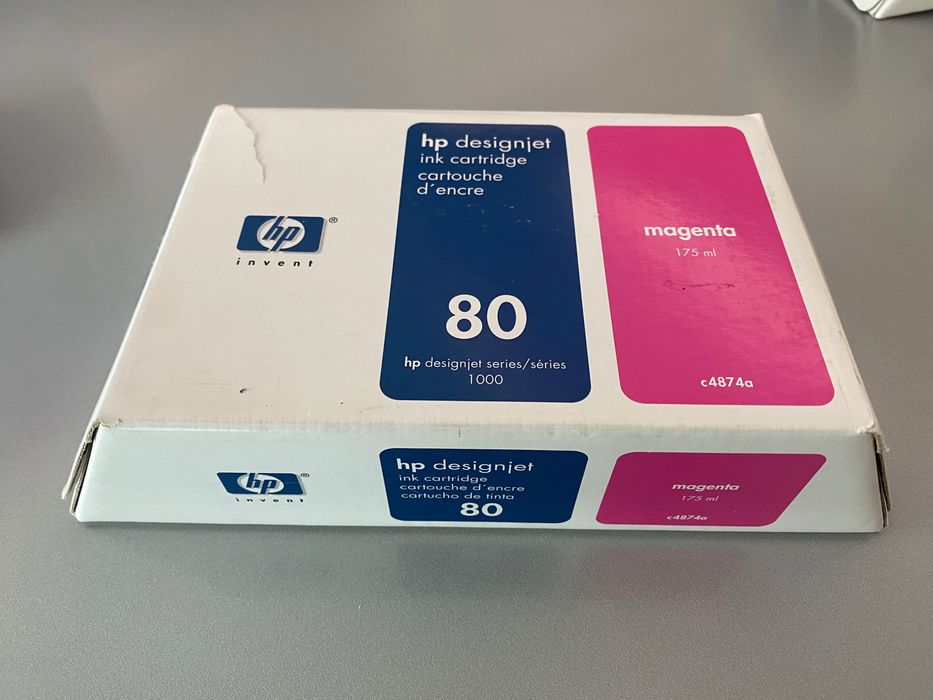Tinteiros HP 80 - novos e originais