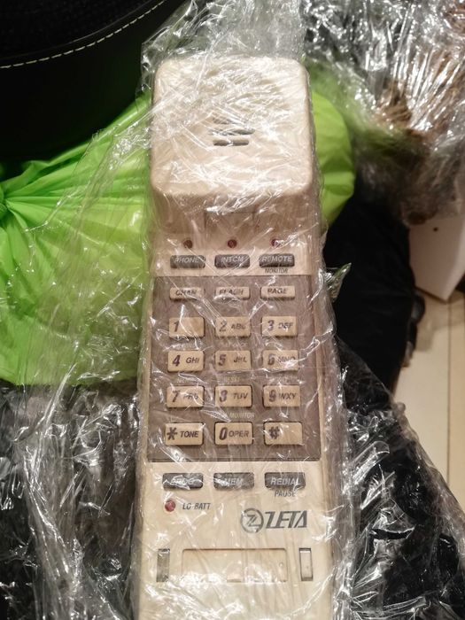 Telefone de casa e gravador