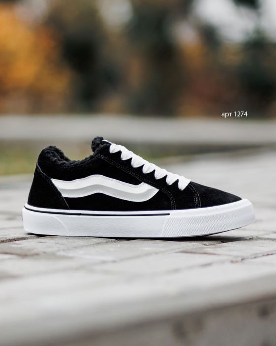 Зимові кросівки ванс на хутрі vans knu skool 36-45 рр