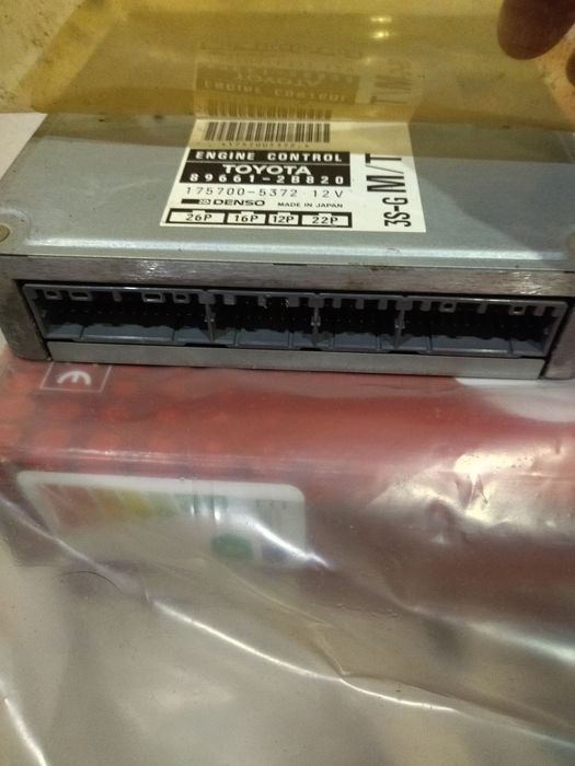 Блок управления двигателем 3S-GE Европа, иммобилайзер не используется