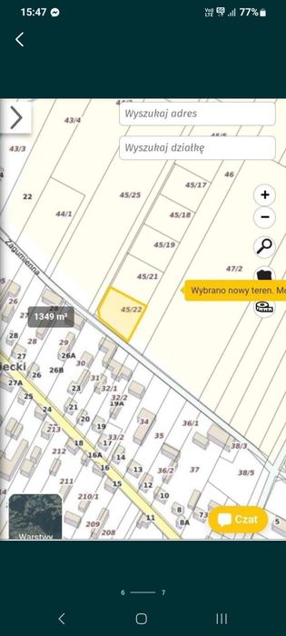 Na sprzedaż działka budowlana w Nieckach