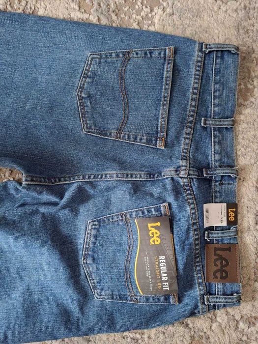 Нові чоловічі джинси Lee Regular Fit (Оригінал, Мексика)