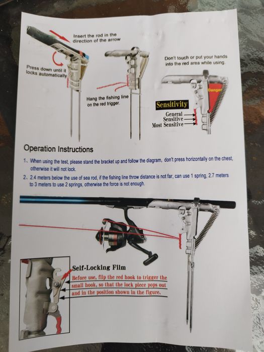 Stojak, podstawka, podpórka samozacinająca. Czytaj treść..