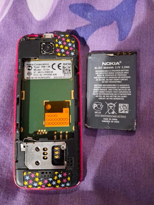 Nokia m; 7210c  RM-436 в рабочем состоянии