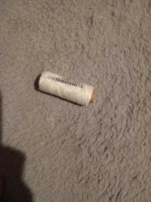 Nowa biała nić dratwa