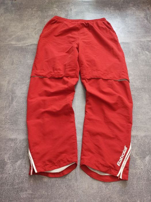 Широкие спортивные baggy спортивки нейлоновые с утяжками винтаж y2k sk