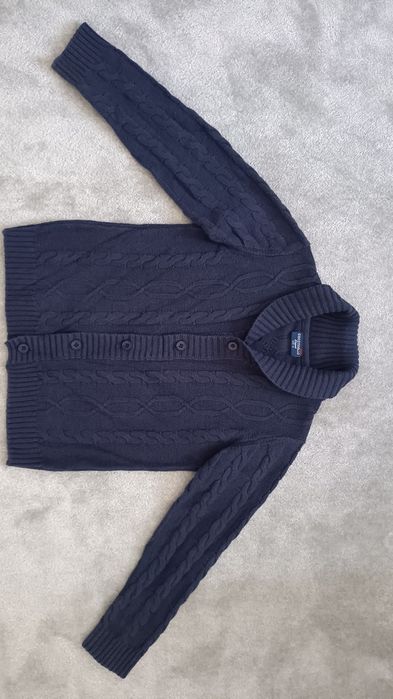 Coccodrillo Elegant sweter 122 z wywijanym kołnierzem