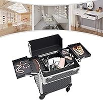 Косметологический многофункциональный косметический кейс  из ПВХ и алю