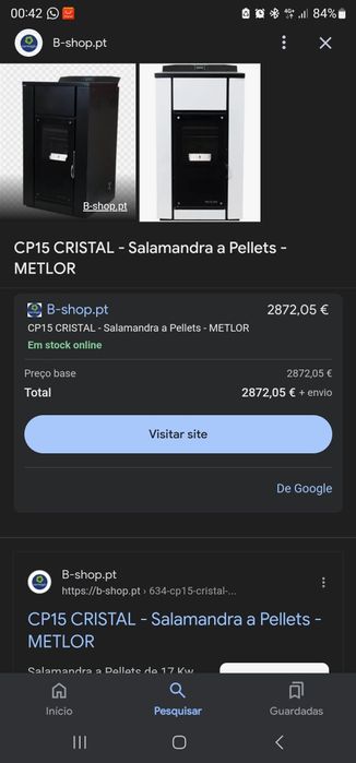 Caldeira a pellets metlor para aquecimento de radiadores
