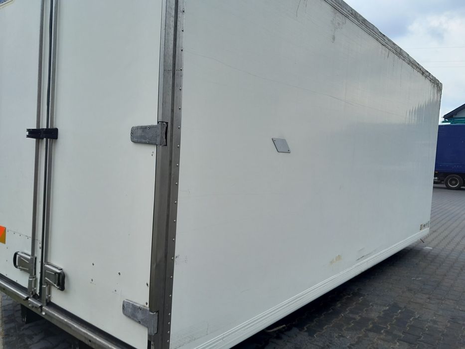 Kontener magazyn izoterma 6m z transportem i rozładunkiem agregat 380v