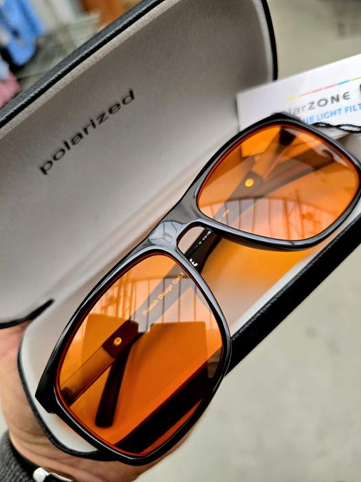 Polarzone okulary do komputera zerówki nowe