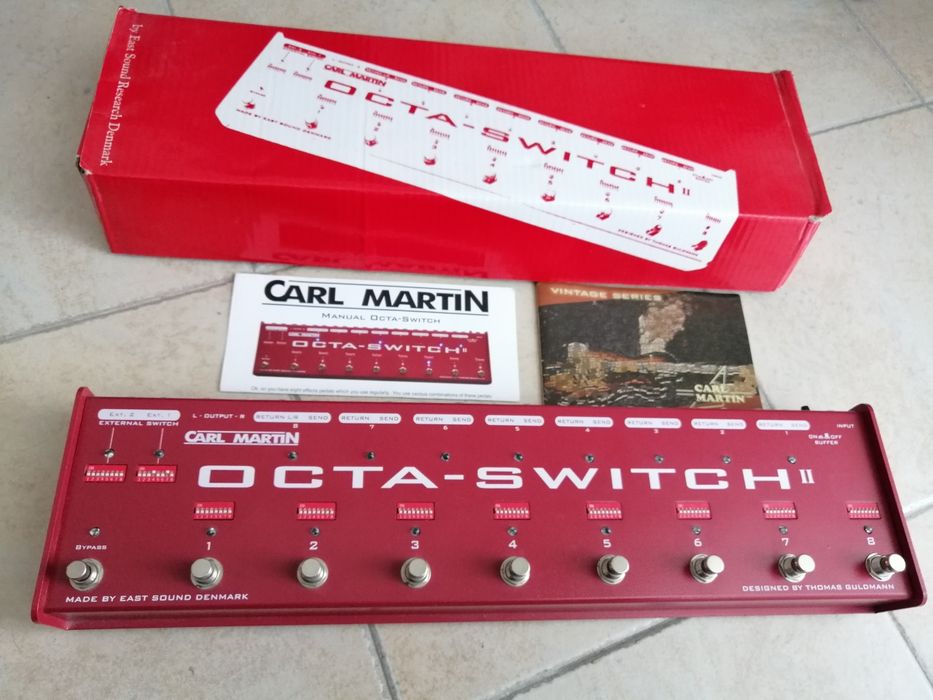 Carl Martin Octa switch mk2