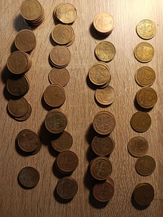 Продам монеты 3 копейки СССР до реформы и после