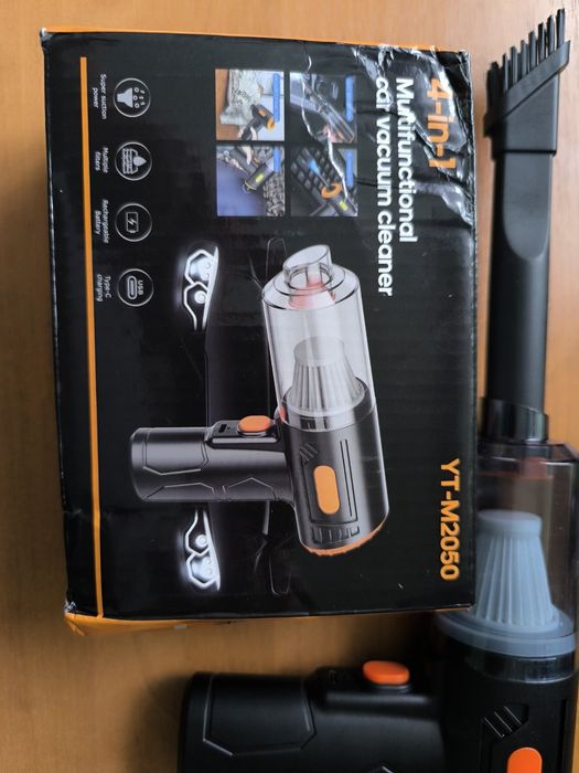 Аккумуляторный пылесос и ветродуйка 2в1