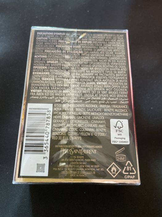 Black opium Yves saint Laurent 30 ml edp