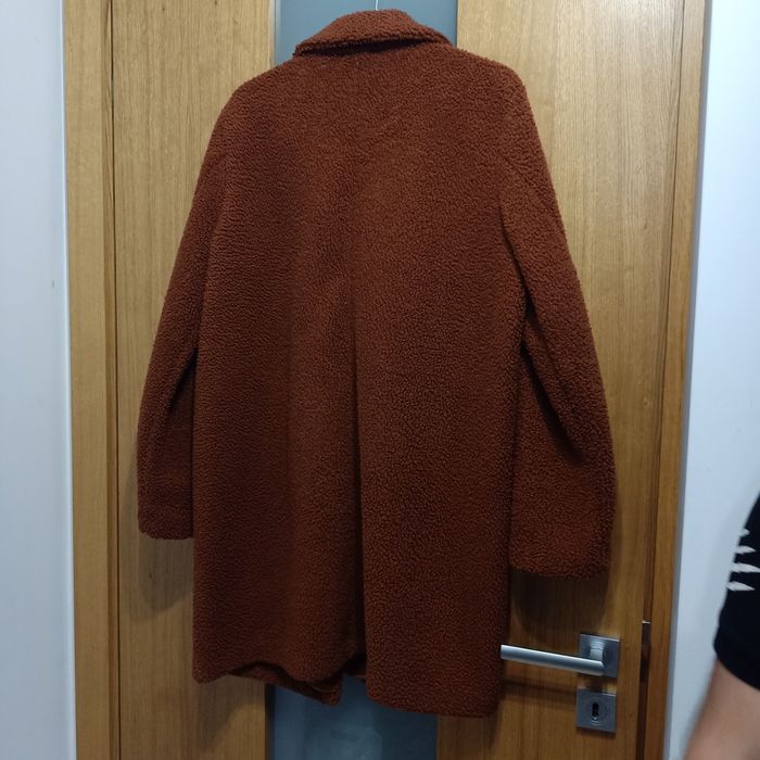 Płaszcz damski brązowy