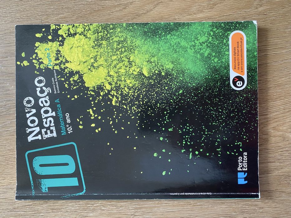 Manuais Matemática A 10°ano “Novo Espaço”