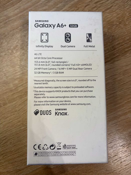 Samsung Galaxy A6 Plus Dual SIM 32 GB – stan jak nowy