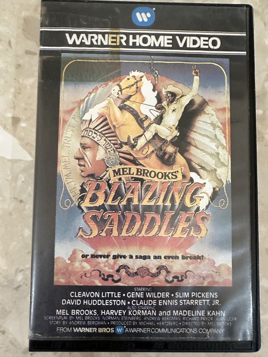 Kaseta vhs Płonące siodła