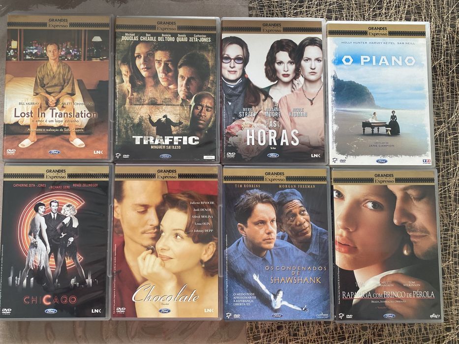Vendo coleção de filmes clássicos do cinema