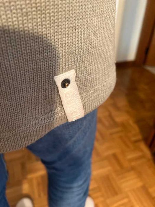 Casaco Bench. S verde seco /verde cinzento