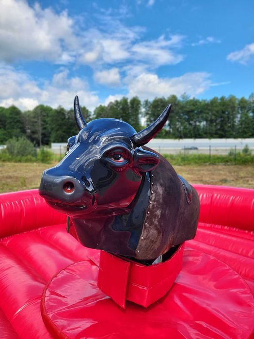 Byk rodeo, eurobangee,piana party, dmuchańce, dmuchany tor przeszkód