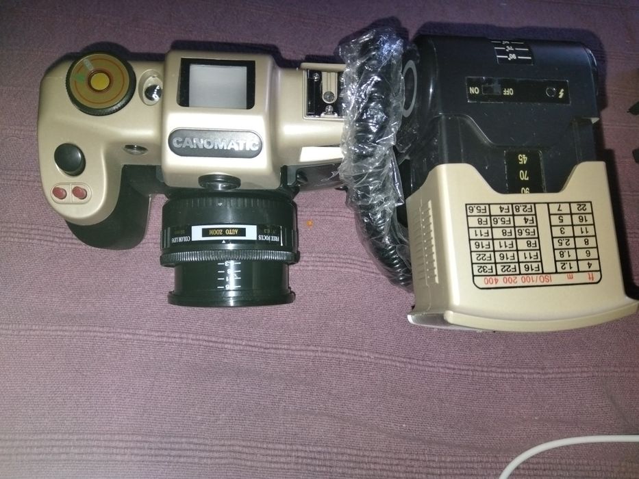 Câmera Canomatic Nk 4040 com bolsa transporte e Flash