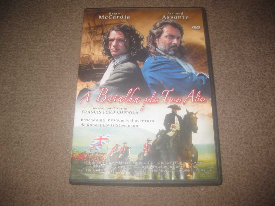 DVD "A Batalha Pelas Terras Altas" com Armand Assante/Raro!