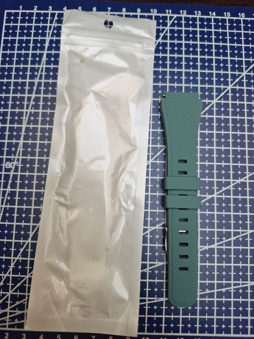 Nowy pasek zegarka 20 mm - miętowy