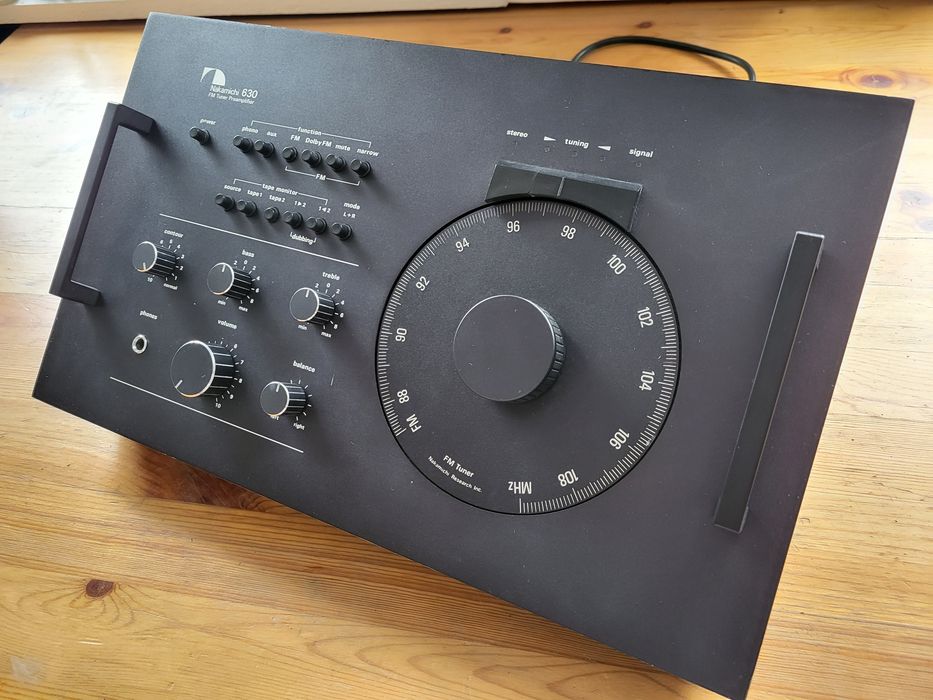 Przedwzmacniacz z Tunerem Nakamichi 630 Super Stan Wawa-Lublin