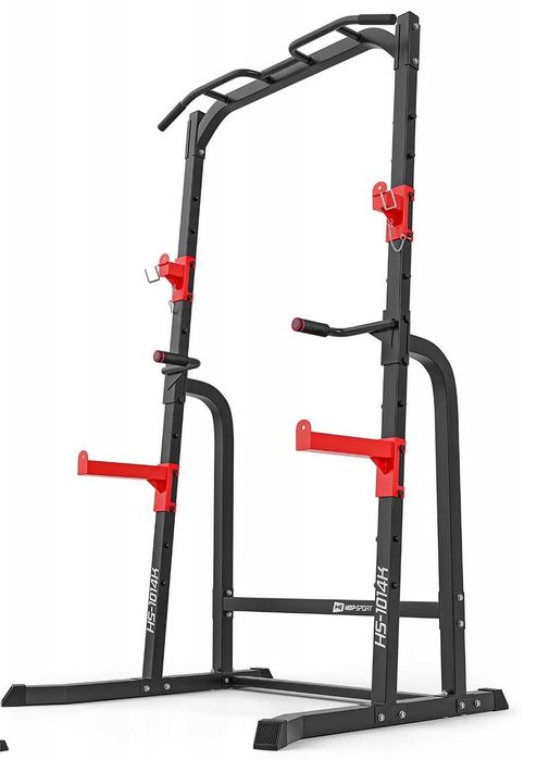 Poręcze Stacjonarne Hop-Sport Regulowane Wielofunkcyjne Stojaki Drążek 300 kg HS-1014K