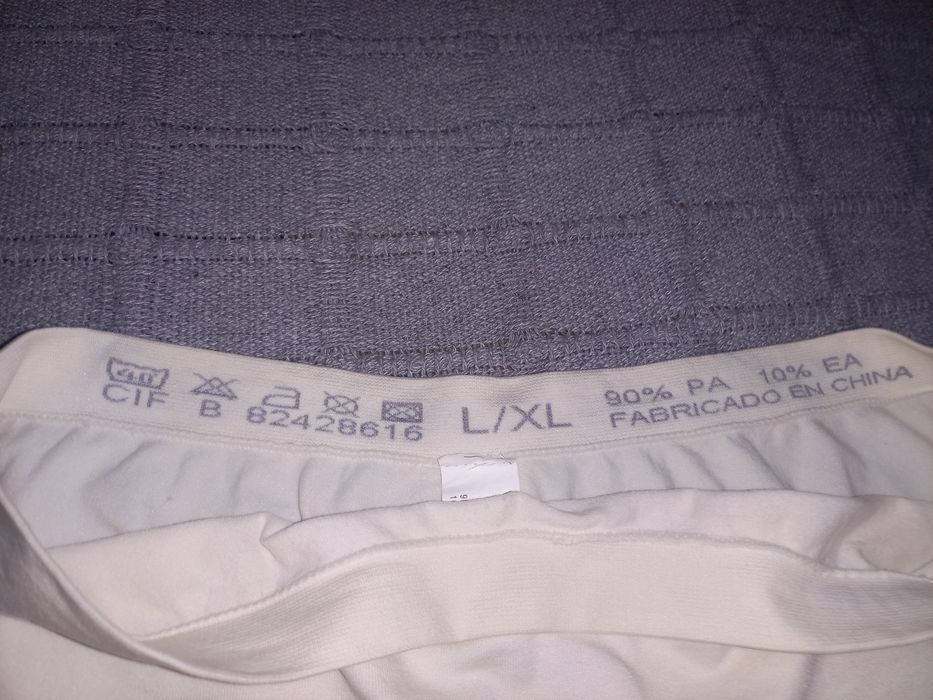 Boxer branco feminino tamanho L/XL