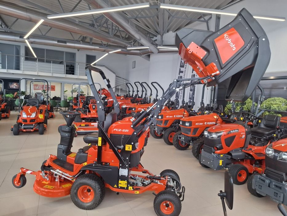 KUBOTA FC2-221 Kosiarka 4x4 kosz górny wysyp, RATY 0%