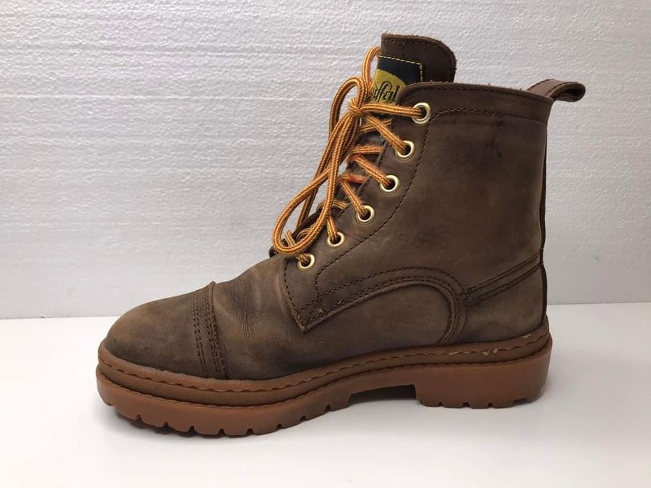 Trapery skórzane ocieplane Buffalo London Rozmiar 36