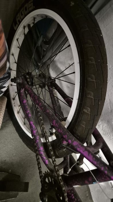 BMX Mafiabikes MADMAIN 20 Purple Splatter