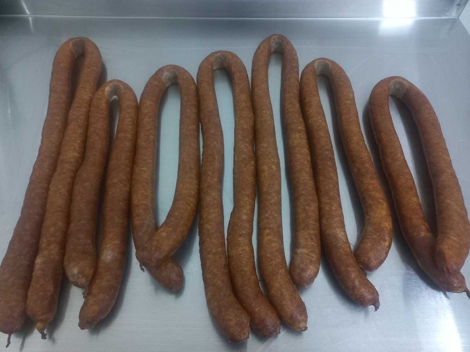 Пікниця (колбаса) копчена домашня та рублена