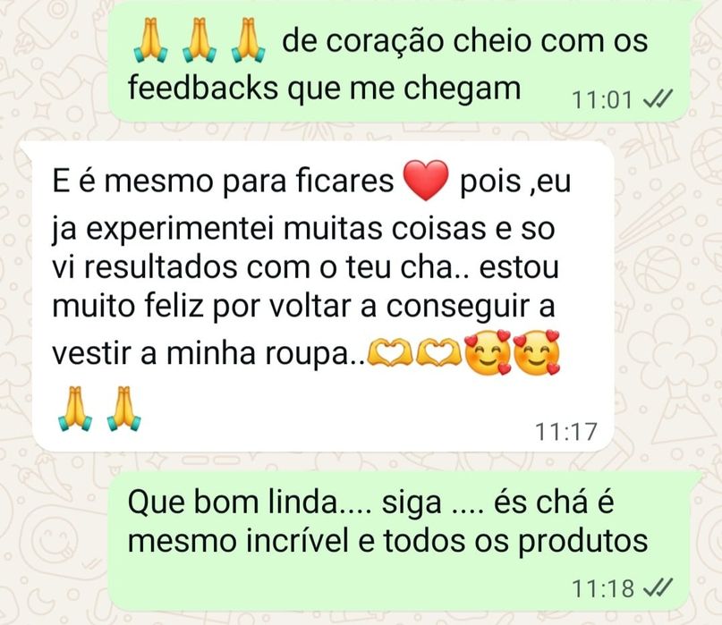 Chá natural TeDivina emagrecer PROMOÇÃO  20€
