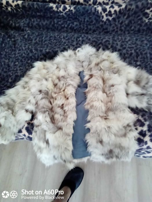 Полушубок Песец Натуральный мех